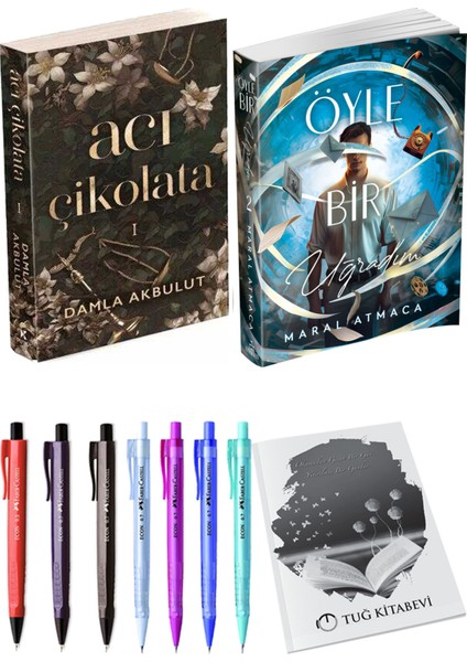 Öyle Bir Uğradım 2 ve Acı Çikolata Damla Akbulut 2'li Set + Hediyeli