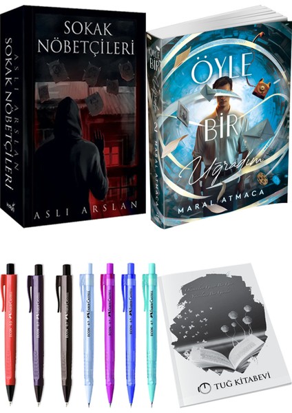 Öyle Bir Uğradım 2 ve Sokak Nöbetçileri 1 Aslı Arslan 2'li Set + Hediyeli