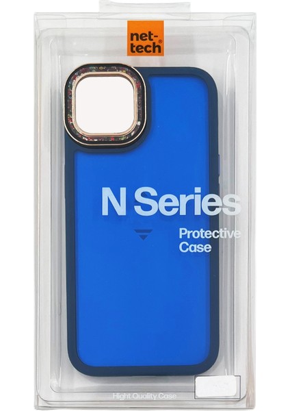 Apple iPhone 14 Uyumlu NT-N027 Diamond Arka Koruma Kılıf