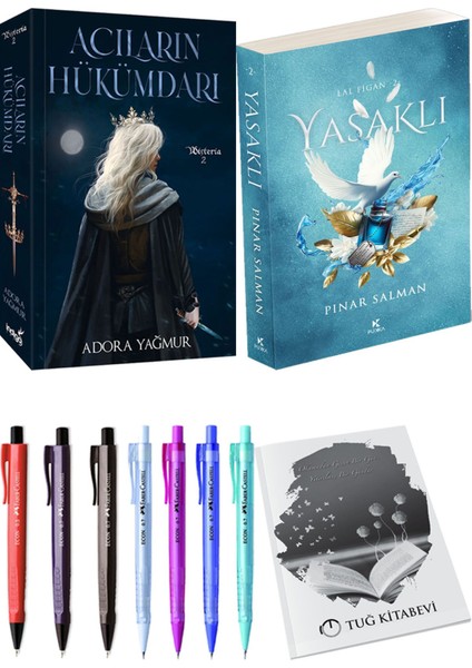 Yasaklı ve Acıların Hükümdarı Adora Yağmur 2'li Set + Hediyeli