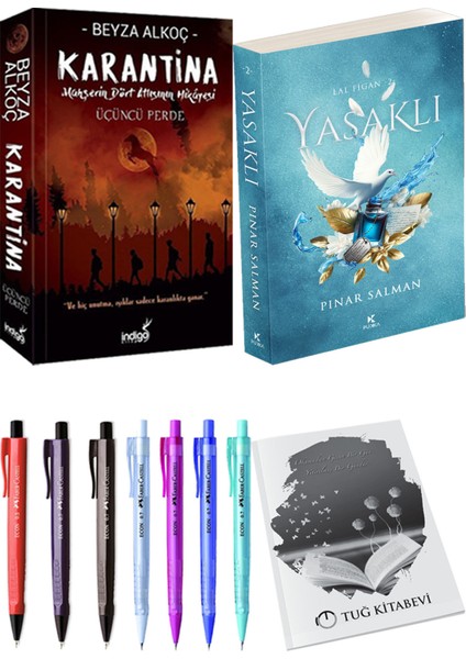 Yasaklı ve Karantina 3 Beyza Alkoç 2'li Set + Hediyeli