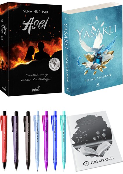 Yasaklı ve Asel Sena Nur Işık 2'li Set + Hediyeli