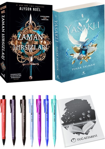 Yasaklı ve Zaman Hırsızları Alyson Noel 2'li Set + Hediyeli