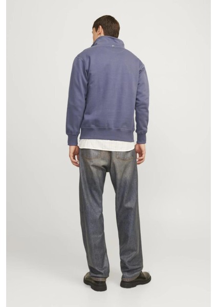 12262816 Jorfrederıksberg Sweat Quarter Zıp Erkek Sweatshirt fırsatları