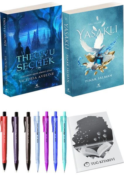 Yasaklı ve Theo'yu Seçmek Victoria Aveline 2'li Set + Hediyeli