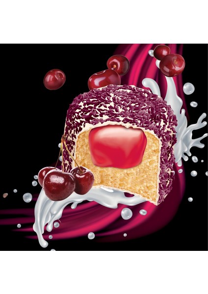 Souffle Vişneli Sufle Kek 50 gr (1 Kutu)