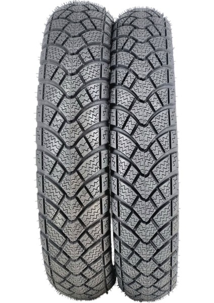Honda Dio Kışlık Lastik Takımı 100/90-14 ve 90/90-14 Tl (Tubeless - Dubleks) BL200DİOSET