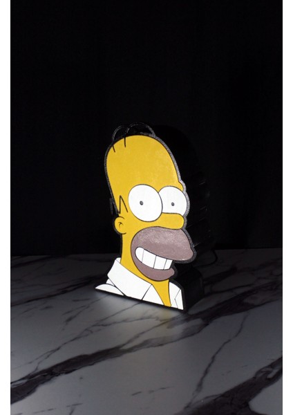 Simpson Masa Üstü 3D Gece Lambaları