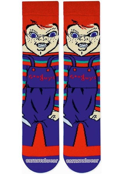 Chucky Desenli Çorap