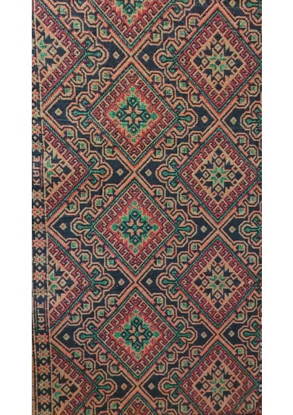 Hisar Koyu Makine Dokuması Büyük Kilim