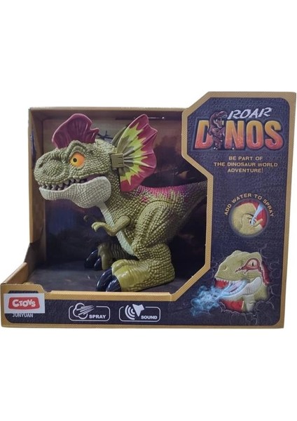 QX026 Işıklı ve Sesli Buhar Çıkaran Dinozor