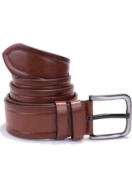 DMK26-454 Taba 4.5 cm Suni Deri Erkek Kemer fiyatları
