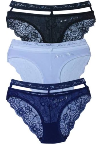 Ip Detaylı Yazılı Külot