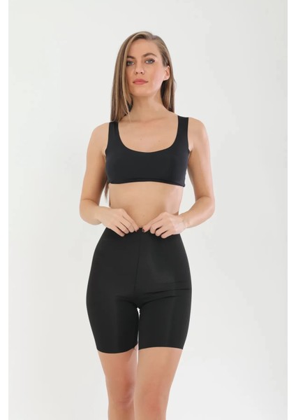 Silikonlu Göbek Toparlayıcı Korse - Kaymaz, Iz Bırakmayan Şekillendirici Korse