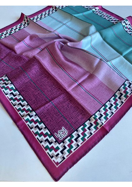 Tivil Ipek Eşarp 39271 Pembe Karışık Desen