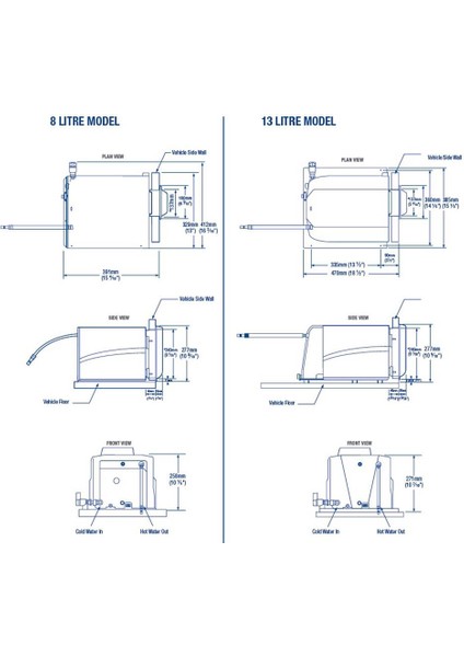 Whale 8 Litre Gazlı & Elektrikli Su Isıtıcı fiyatları