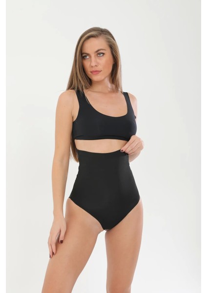 Wakor Lazer Kesim Iz Bırakmayan Yüksek Bel Silikon Destekli Kadın Slip Korse - Rahat ve Şık Tasarım fırsatları