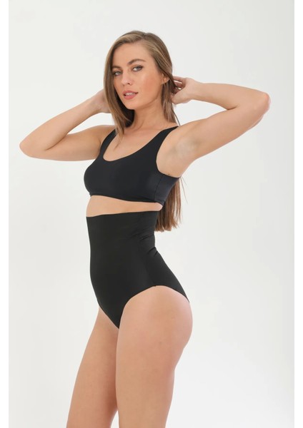 Wakor Lazer Kesim Iz Bırakmayan Yüksek Bel Silikon Destekli Kadın Slip Korse - Rahat ve Şık Tasarım indirimleri