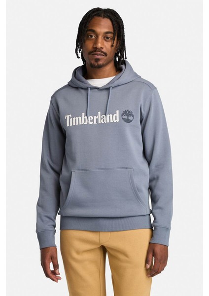 Kennebec Rıver Linear Log Gri Erkek Sweatshirt