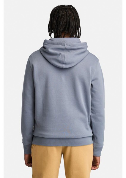 Kennebec Rıver Linear Log Gri Erkek Sweatshirt