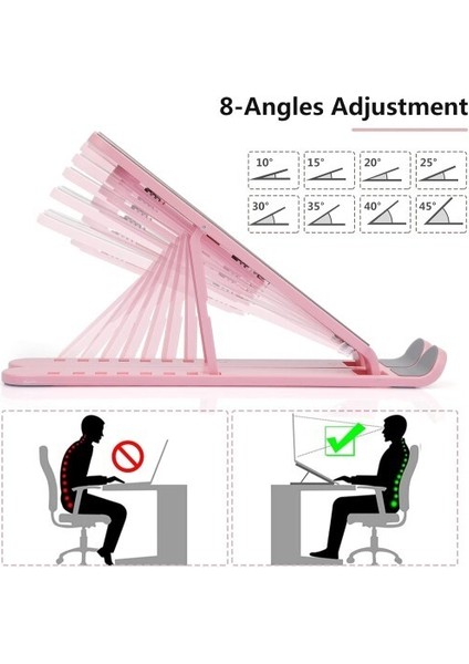 Ayarlanabilir Laptop Standı 7 Kademe