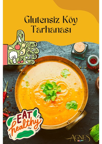 Organik Glutensiz Çimlendirilmiş Çiğ Karabuğday Unundan Vegan Doğal Fermente Tarhana (250 Gr) indirimleri