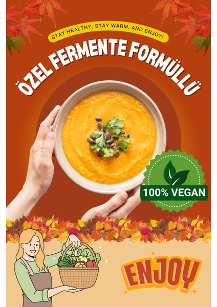Organik Glutensiz Çimlendirilmiş Çiğ Karabuğday Unundan Vegan Doğal Fermente Tarhana (250 Gr)