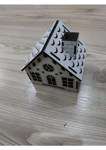 Işıklı Büyük Maket Ev 4