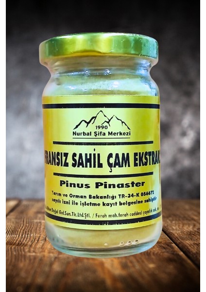 Fransız Sahil Çam Kabuğu Ekstrak 50 gr