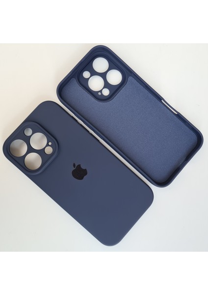 Apple iPhone 16 Pro Kamera Korumalı Içi Kadife Lansman Silikon Kılıf