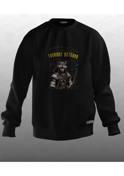 Tanrıkut Metehan Tasarımlı Unisex Sweatshirt