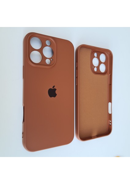 Apple iPhone 16 Pro Kamera Korumalı Içi Kadife Lansman Silikon Kılıf
