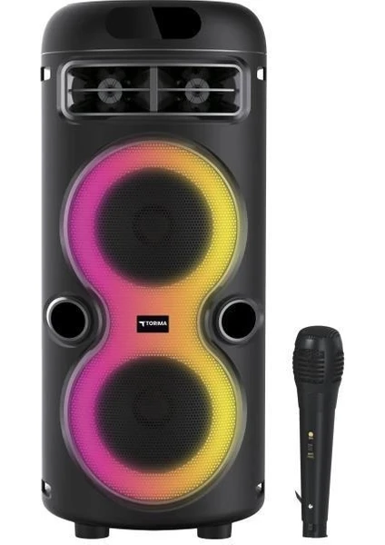 D41 Rgb Işıklı Mikrofonlu Bluetooth Hoparlör Speaker