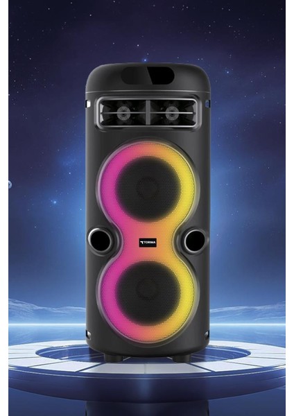 D41 Rgb Işıklı Mikrofonlu Bluetooth Hoparlör Speaker