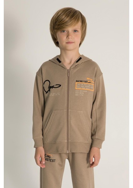 Erkek Çocuk Fermuarlı Hırka