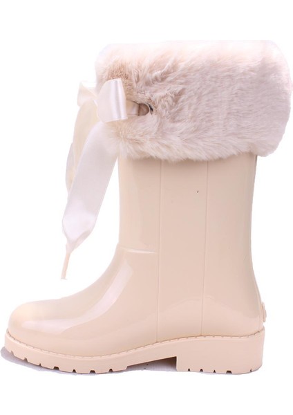 W10239 Campera Charol Soft Sedef Ortopedik Kız Çocuk Yağmur Çizme modelleri