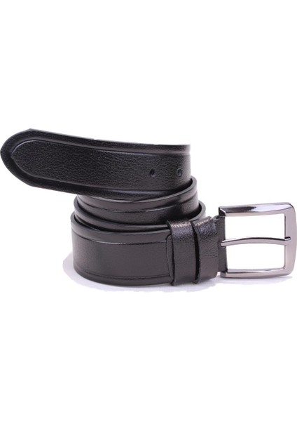 DMK26-466DG Siyah 4 cm Deri Erkek Kemer fiyatları