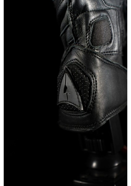 Vn-9021 Korumalı Deri Motosiklet Eldiveni Siyah fırsatları