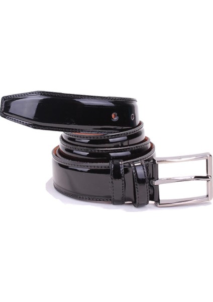 DMK26-306DG Siyah Rugan 3,5 cm Deri Erkek Kemer fiyatları
