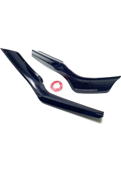 Honda Civic Fe1 Uyumlu Arka Tampon Altı Flap Piano Black 2022- modelleri