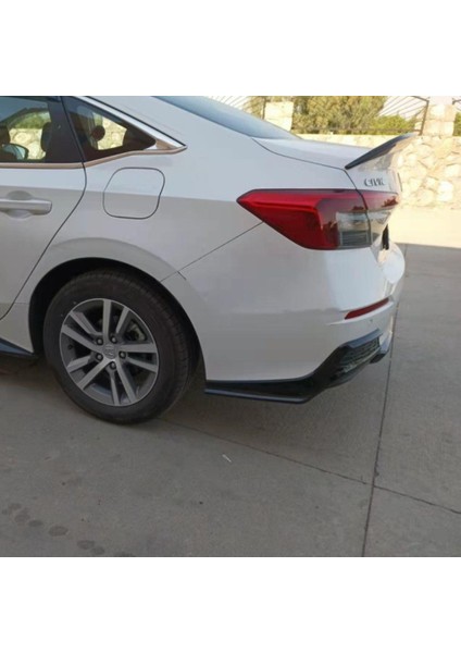 Honda Civic Fe1 Uyumlu Arka Tampon Altı Flap Piano Black 2022- indirimleri