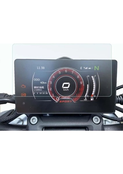 Cf Moto 650 mt Dijital Bilgi Ekranı Gösterge Uyumlu 9h Nano Ekran Koruyucu 2023 2024