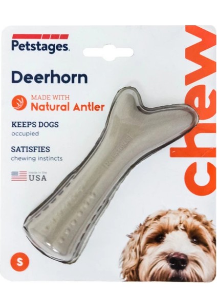 Petstages Deernhorn Geyik Boynuzlu Köpek Çiğneme Oyuncağı Small