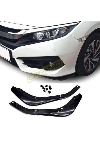 Honda Civic Fc5 Ön ve Arka Tampon Altı Flap 2016-2019