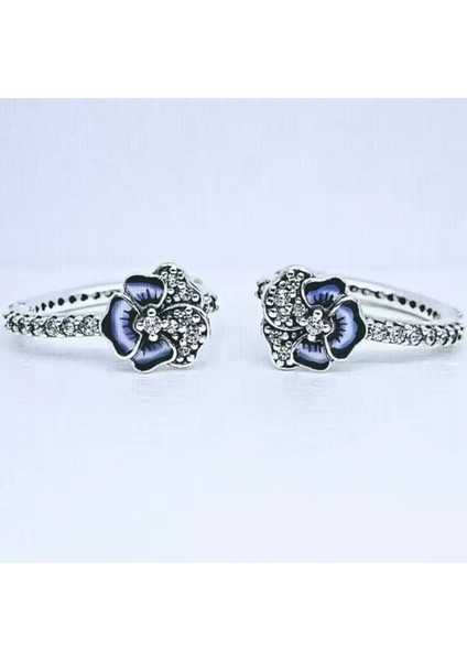 Mavi Kelebek Zirkon Taşlı Küpeler fırsatları