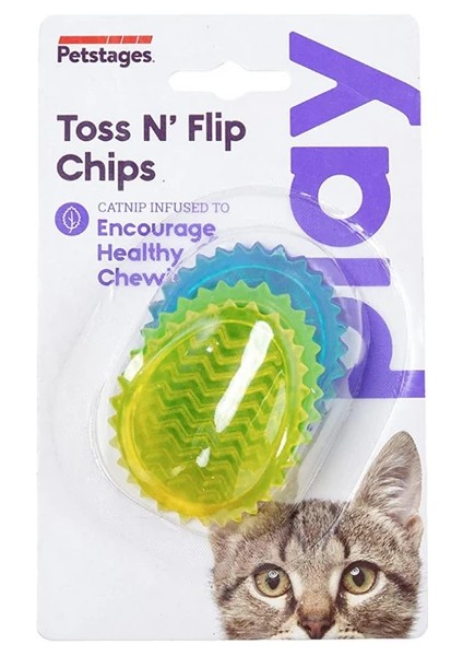 Toss N' Flip Chips Kedi Çiğneme Oyuncağı