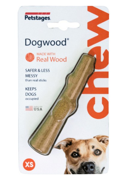 Dogwood Durable Stick Bitmeyen Kemik Köpek Oyuncağı Xsmall