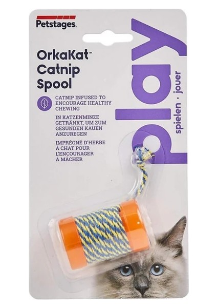 Orkakat Catnip Spool Catnipli Kedi Oyuncağı
