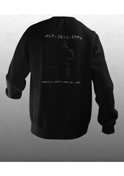 Bahadır (Savaşçı) Tasarımlı Unisex Sweatshirt