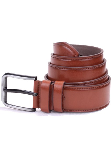 DMK26-460 Taba 4.5 cm Suni Deri Erkek Kemer modelleri